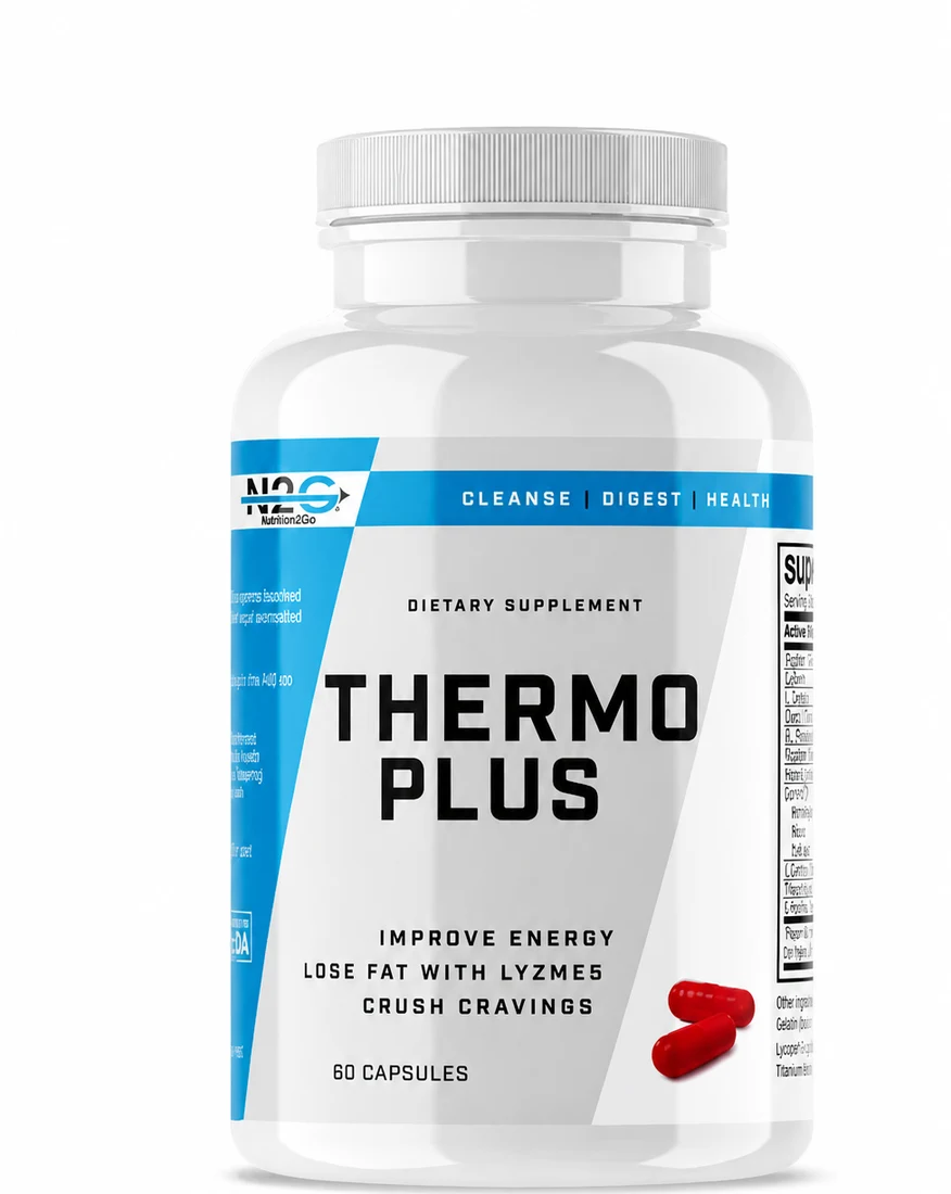 N2G Thermo Plus, 60 capsules — a fat-burning supplement for energy and cravings.